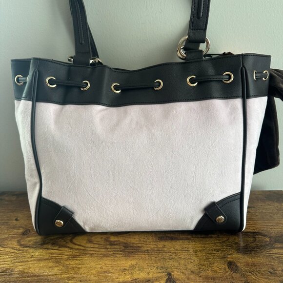 New Juicy Couture Classic Scottie Dogs Daydreamer Viral Tote Shoulder Bag Pink - Picture 5 of 8